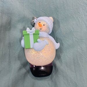 Snowman Light-Up hand sanitizer holder